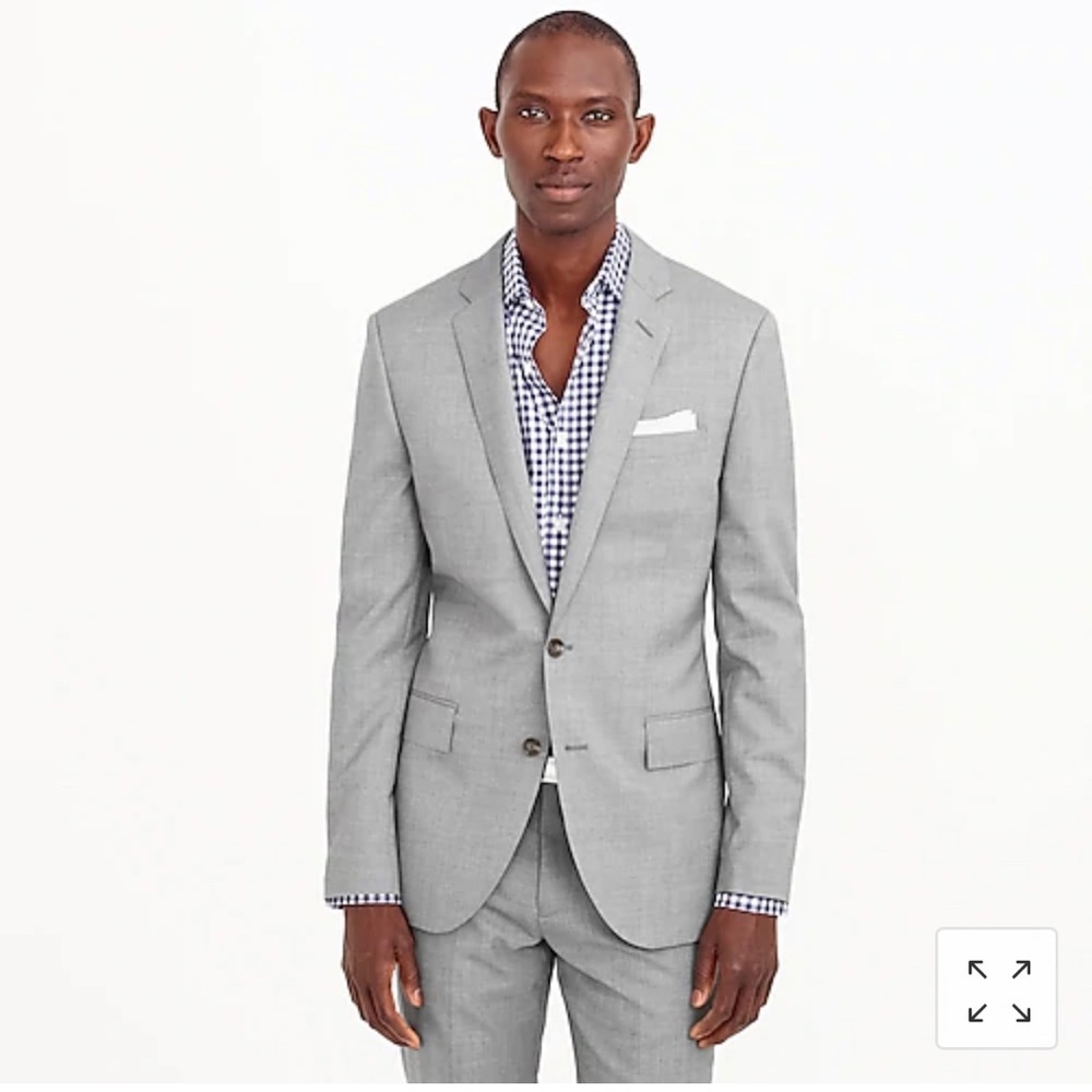 J Crew Ludlow Suit with matching vest
